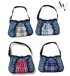 Rehacer bolsas de cuero Burberry