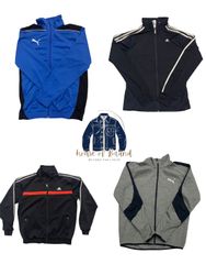 Branded Adidas And Puma Track jackets