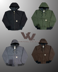 Jaquetas com capuz estilo rework da Carhartt MOQ 1..