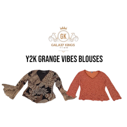 Y2k Grange Vibes Blouses