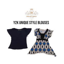 Y2k Unique Style Blouses