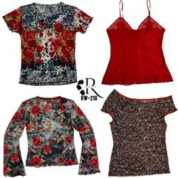 Y2K Love Story Mix Tops  (RW-218)