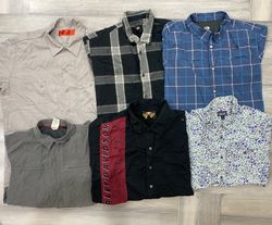 SD0126 - Mens Mix Brand Button Down Shirts - 50 Pi..