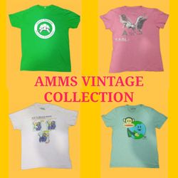 Classic Comfort: Vintage printed/basic T-Shirts