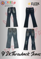 IQ0126 Y2k Throwback Jeans - 15 Pieces