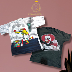 Magliette grafiche 10 pezzi