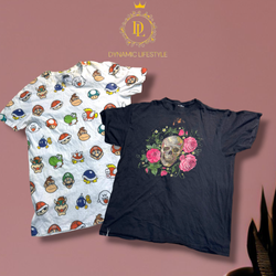 T-shirt grafiche 20 pezzi