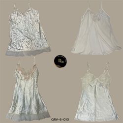 Timeless White Silk Slip Dress – Soft Satin Finish..