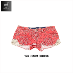 Y2K DENIM SHORTS - 08 PCS (BUNDLE 08)