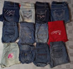 VIGOSS, ANGELS AND OTHER MIX BRANDS MINI SHORTS (M..