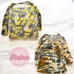 Y2K Street Ink & Camo Vibes Blouses for Women: 10 ..