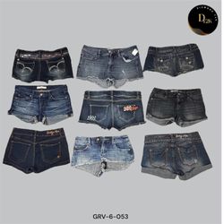 Retro Y2K Denim Mini Shorts – Vintage Style Must-H..