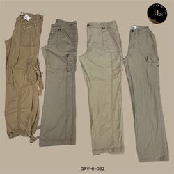 Y2K Cream Cargo Pants – Nostalgic 2000s Street Sty..