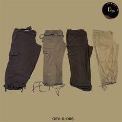 Brown Cargo Capris Y2K Aesthetic | Edgy & Function..
