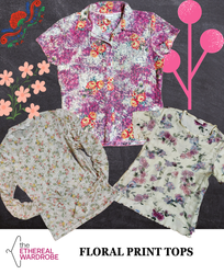 Floral Print Y2K Tops Bundle of 10 pcs (RN#1221)