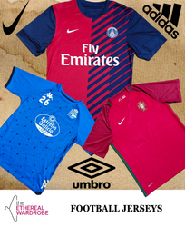Football Jerseys Bundle of 10 pcs (RN#1202)
