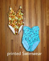 Planted swimwear