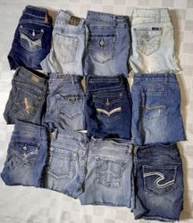 SILVER ANGLES AND OTHER BRAND MINI MICRO SHORTS (M..