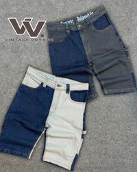 Carhartt rework style denim shorts #14625