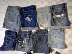 ANGLES AND OTHER BRAND MINI MICRO SHORTS (MR617)