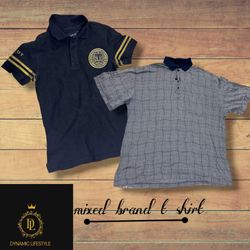 Mixed brand t shirts