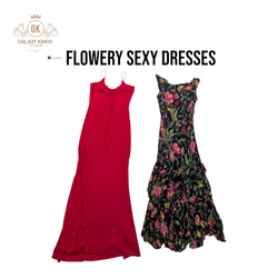 Robes sexy fleuries