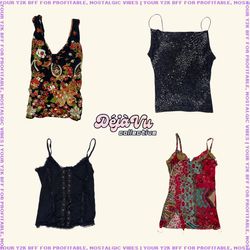 Y2K NYC IT Girl Cami Tops (DVC#46)