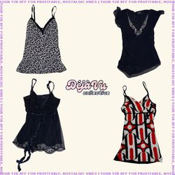 Y2K Monica Geller Inspired Cami Tops (DVC#51)
