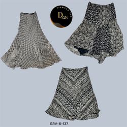 Blackout Babe | Y2K Printed Skirt Drop (GRV-6-137)