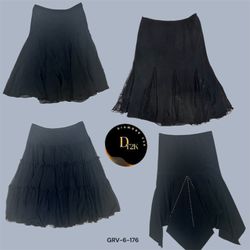 Y2K Nights | Shiny Black Poly Staple (GRV-6-176)