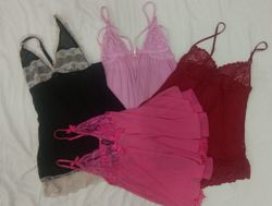 IQ0179 Y2k Lingerie Cami Tops - 10 Pieces