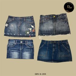 Y2K Denim Dream Skirt | Iconic Mini Must-Have (GRV..