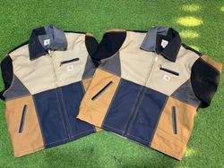 Rework style Carhartt multi Jackets