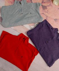SUÉTER HALF ZIP POLO RALPH LAUREN 20 PCS