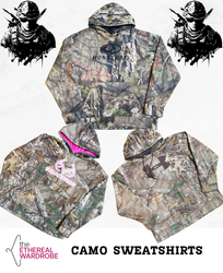 Pacote de 10 peças de moletons camuflados com marc..