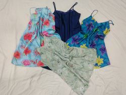 IQ0217 Y2K Playful Vibe Slip Dresses - 10 Pieces