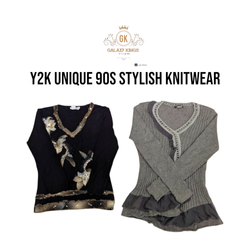 Y2K Unique Pulls Stylés des Années 90