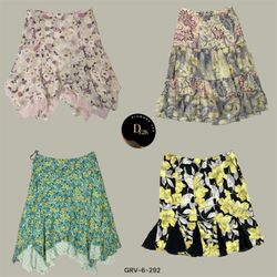 Y2K Satin Touch | Iconic 100% Poly Silk Skirt (GRV..