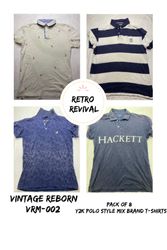 Y2k polo style t-shirts mix brand "retro revival" ..