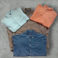 Camisas para hombre Ralph Lauren 140 pcs