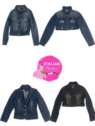 Chaqueta de mezclilla Y2k