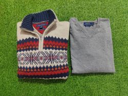 Polo Ralph Lauren et Tommy Hilfiger Pull 5 pcs