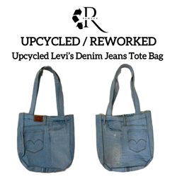 Upcycled Levi's Jeans Tragetasche