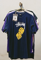 CR230 Stussy Reworked Style Printed Unisex T-Shirt..