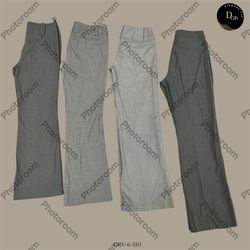 Y2K Charcoal Poly Pants | Classic Urban Vibes (GRV..