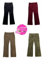 Y2k unique and trendy corduroy pants