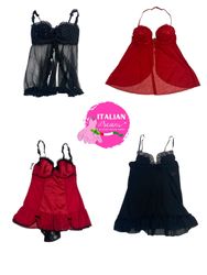 Y2k midnight romantic babydolls Tops