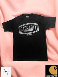 T-shirt stampate in stile rework Carhartt