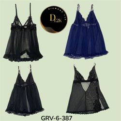 Vintage Mesh Slip Dress – Lightweight Sleepwear wi..