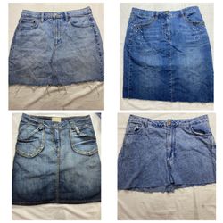 Y2k Denim Mini Skirts RV-004